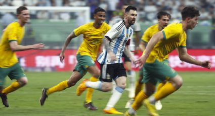 La jugada de Messi ante Australia que se volvió viral