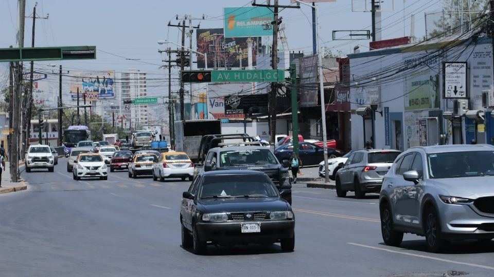 Vehículos en Monterrey.