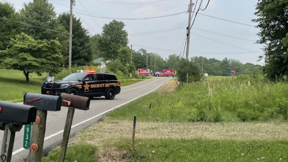 Lugar del tiroteo en Ohio.