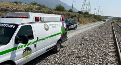 Hallan cuerpo junto a las vías del tren en García