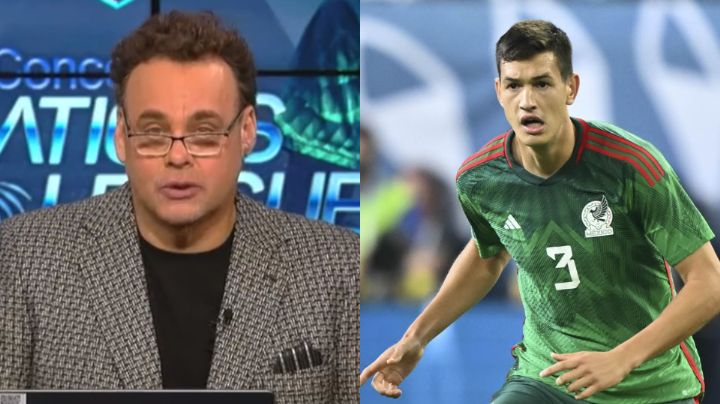 César Montes está herido: David Faitelson lee noticia falsa al aire