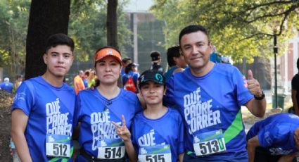 Viven gratos recuerdos padres e hijos en ‘Qué Padre Correr’