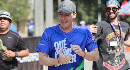 Luis Donaldo Colosio se une a la carrera 'Qué Padre Correr' en el Parque Fundidora