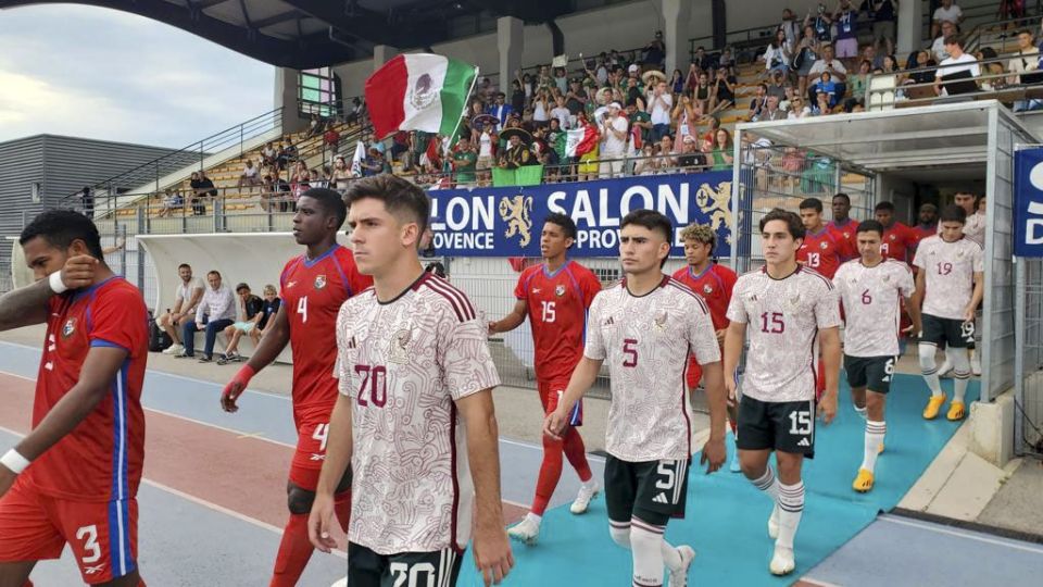 La Selección Mexicana fue arrollada por su similar de Panamá en la Final del torneo francés Maurice Revello.