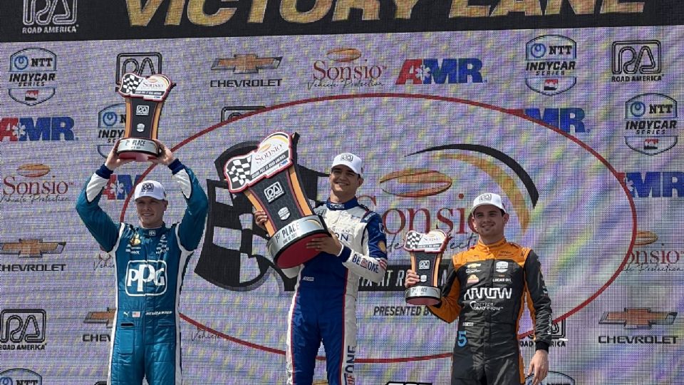 El piloto español, Alex Palou, consiguió su tercer triunfo en la temporada, y el segundo consecutivo, para aumentar su ventaja en el campeonato de pilotos de la IndyCar. El regiomontano, Pato O'Ward, finalizó tercero en Wisconsin.