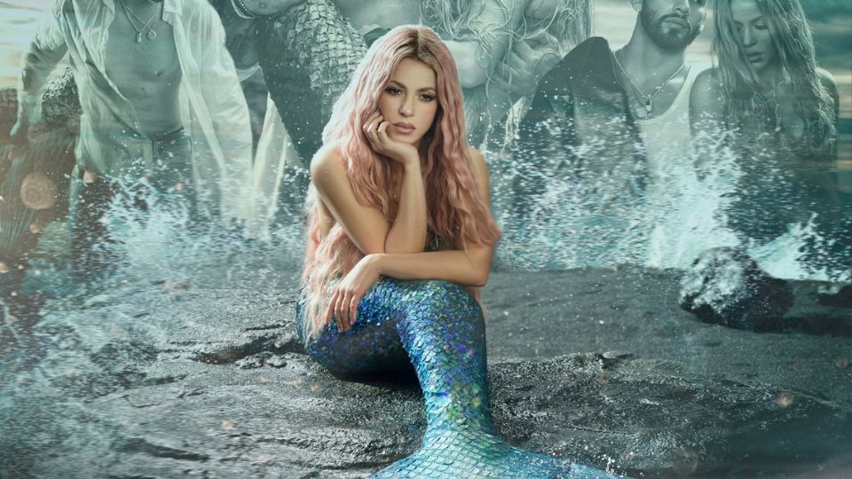 Shakira en la publicidad de su nuevo video Copa Vacía