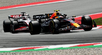 ‘Checo’ Pérez, el segundo más rápido de la primera práctica en GP de España