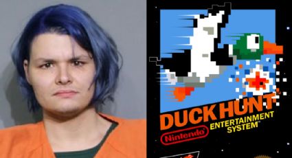 Joven asalta tienda con pistola de Duck Hunt, videojuego de Nintendo