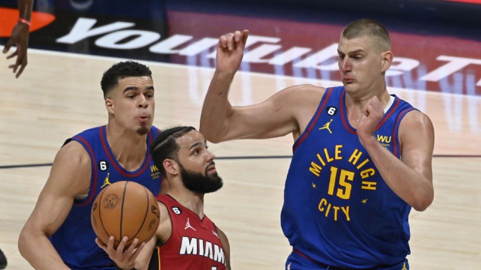 Los Denver Nuggets de Nikola Jokic ganaron el primer partido de las Finales de la NBA ante Miami Heat