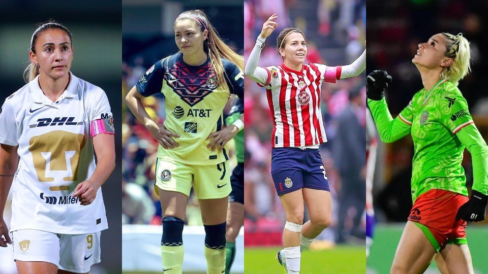 Dinora Garza, Katty Martínez, Alicia Cervantes y Miah Zuazua salieron de Tigres o Rayadas para brillar en otro equipo de la Liga MX Femenil