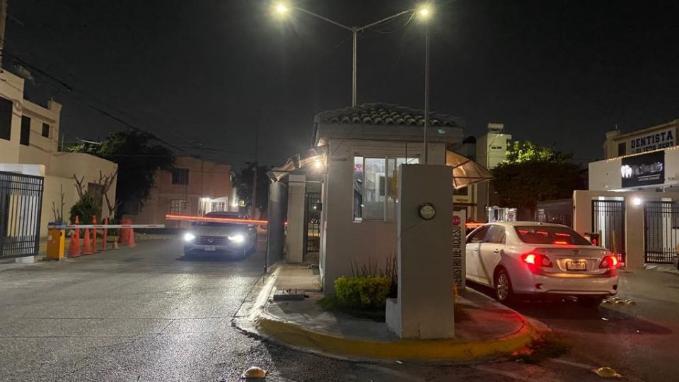 Entrada de la colonia Misión de Fundadores en Apodaca.