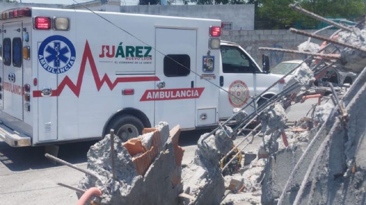 Muere hombre al caerle una placa encima en Juárez