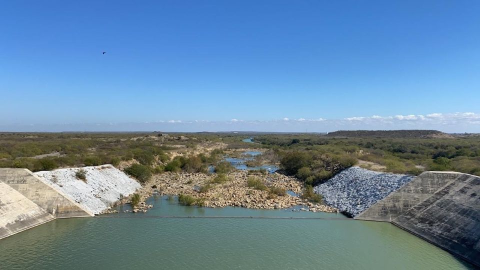 Presa El Cuchillo, en China, Nuevo León