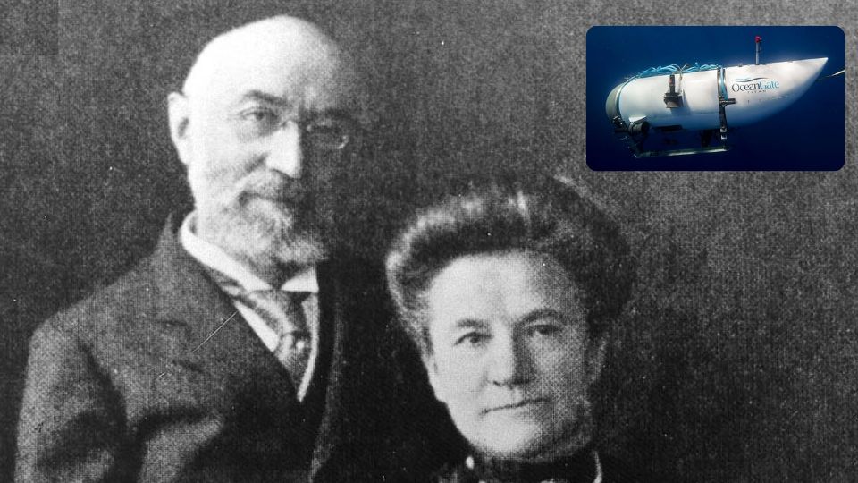 Esposa del piloto que manejaba el submarino perdido, sería familiar de pasajeros del Titanic