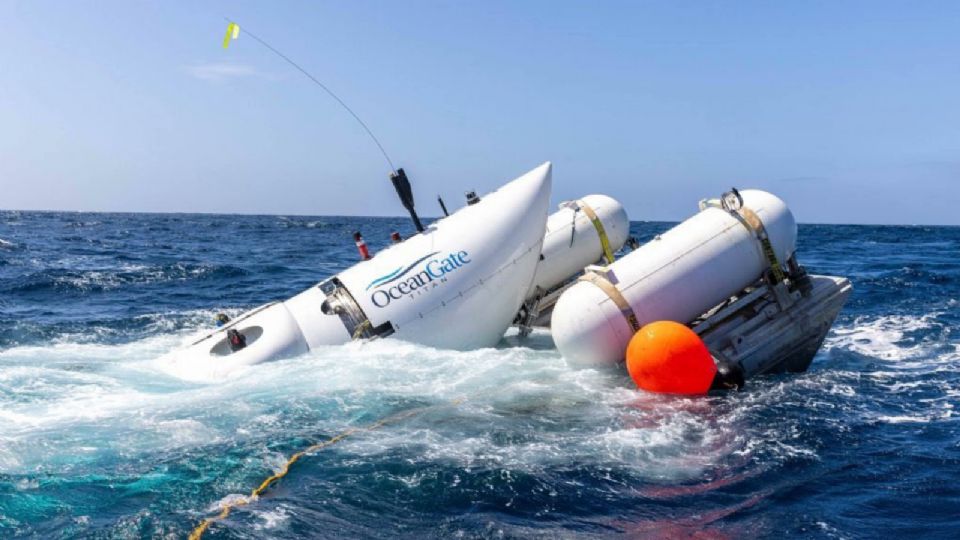 Submarino de OceanGate.