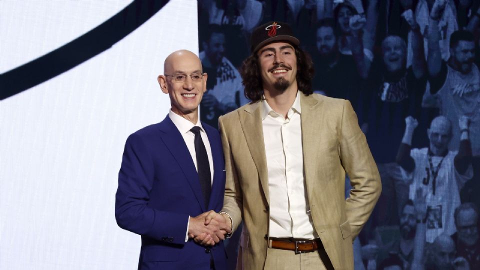 Jaime Jáquez Jr., quien se desempeña como alero y es de origen mexicano, fue la selección número 18 del Draft de la NBA