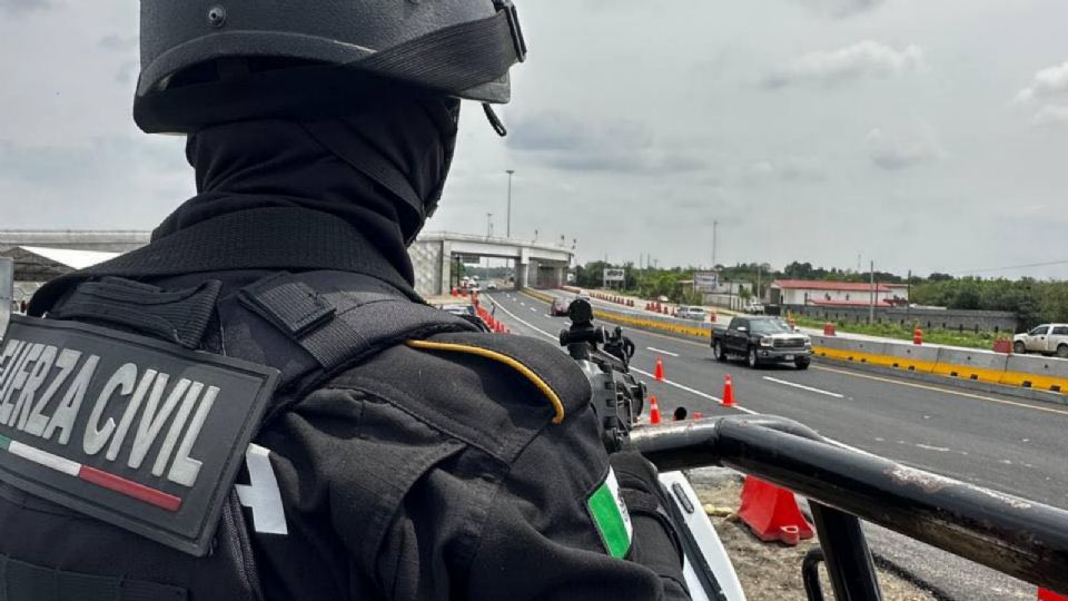 Fuerza Civil protegerá a las nuevas carreteras que se construyen en Nuevo León.