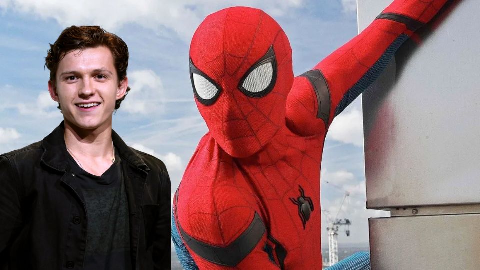 Tom Holland y Spider-Man