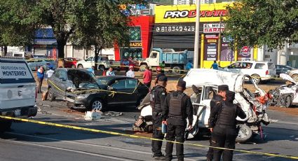 Carambola deja dos muertos en avenida Garza Sada