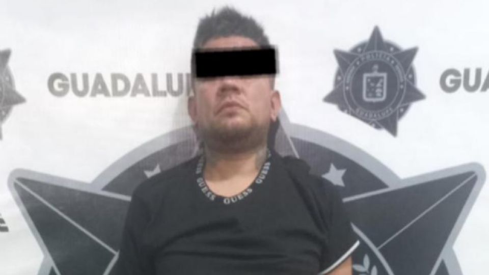 Hombre detenido en Guadalupe.