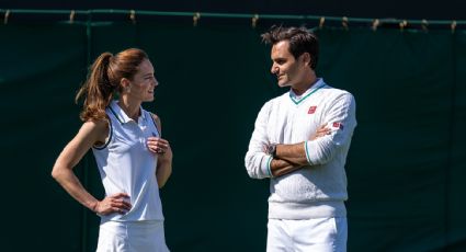 Roger Federer reta a la princesa Kate en Wimbledon