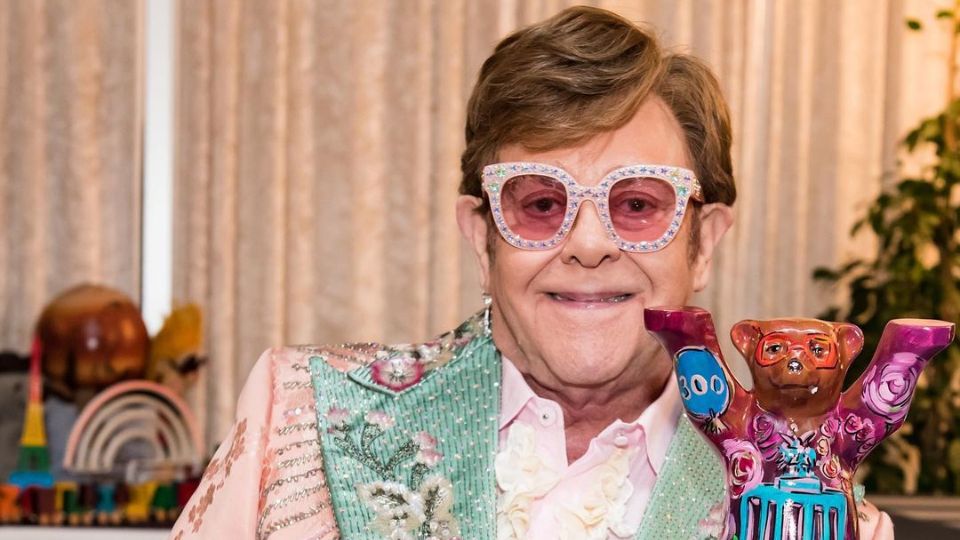 Elton John, cantante de 76 años.