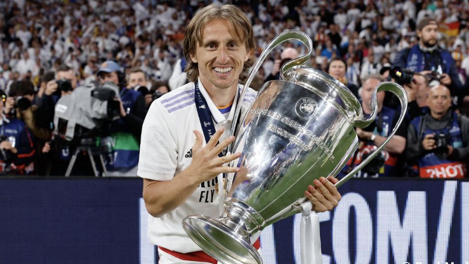 Luka Modric ganó cinco Champions League con Real Madrid desde su llegada en 2012