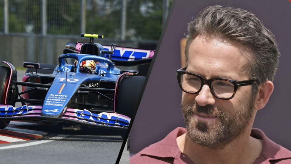 Ryan Reynolds forma parte del grupo de inversores que aportarán 200 millones de euros en Alpine, escudería de Fórmula 1