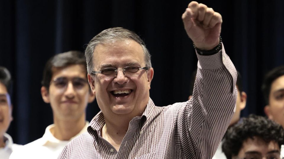 Marcelo Ebrard, aspirante a ser el sucesor de AMLO en 2024.