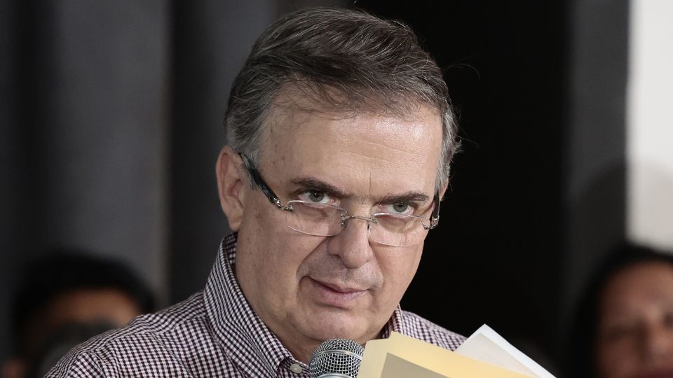 Marcelo Ebrard, aspirante a ser el sucesor de AMLO en 2024.