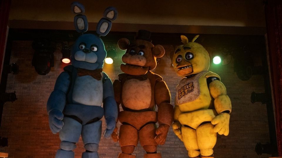 Animatrónicos de la película Five Nights At Freddy’s | Twitter / @BDisgusting