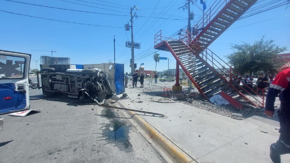 Accidente vial en Miguel Alemán deja una persona muerta