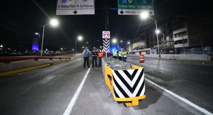 Avenidas de Monterrey lucen nuevos amortiguadores de impacto