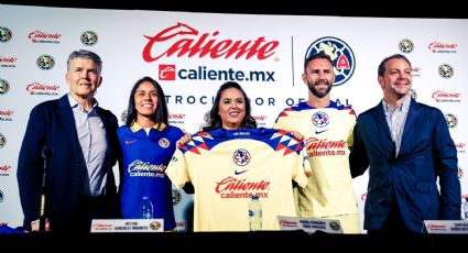 Caliente.MX es nuevo patrocinador principal del Club América