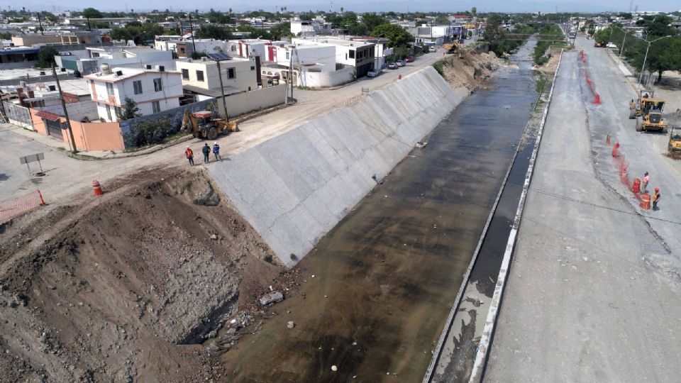 Obras en arroyo Topo Chico, en San Nicolás | Gobierno de San Nicolás