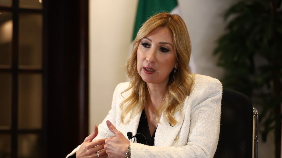 Secretaria de Salud Alma Rosa Marroquín.