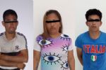 Detienen a familia por presuntos robos en Cadereyta