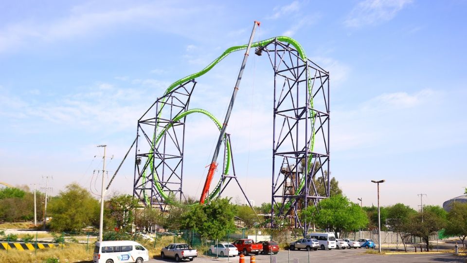 Zombie Ride, montaña rusa del desaparecido Bosque Mágico