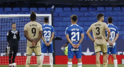 Espanyol se queda un minuto sin jugar contra el Almería como protesta