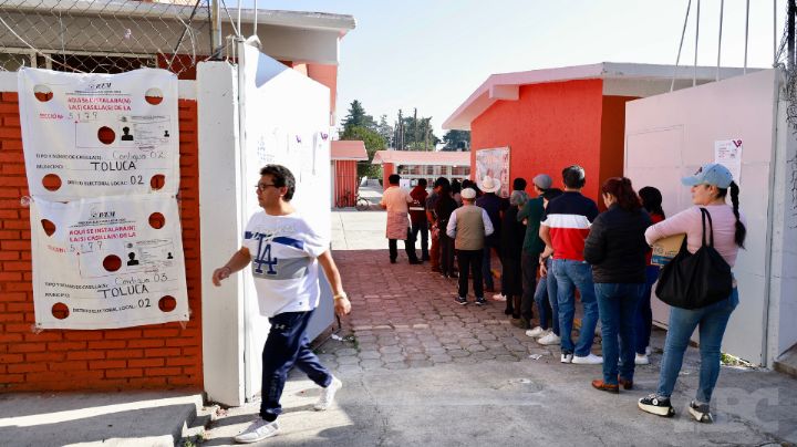 Con filas e incidentes menores, avanzan elecciones en Edomex y Coahuila