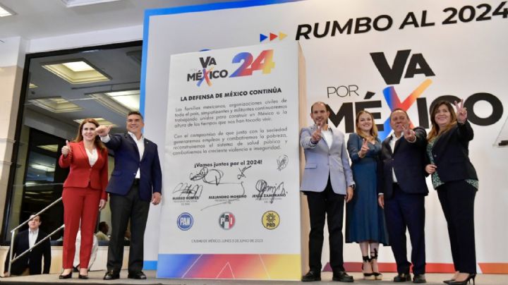 Alianza ‘Va por México’ anunciará plan rumbo al 2024