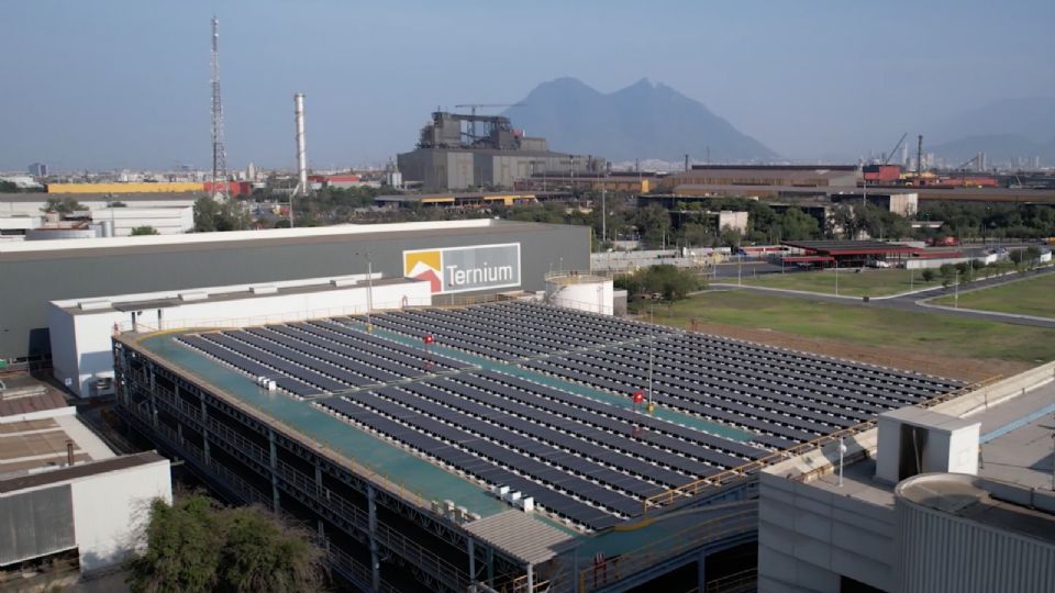 Ternium tienen el objetivo de sustituir la energía eléctrica convencional por energía solar.