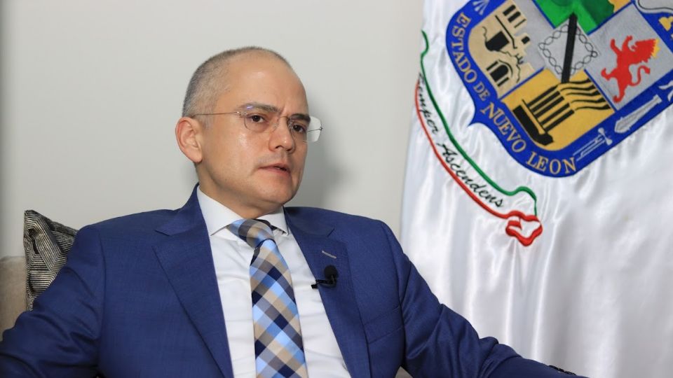 Secretario de Seguridad Pública de Nuevo León Gerardo Palacios Pámanes.