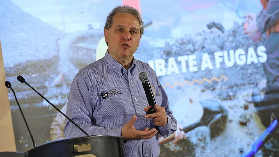 Director de Agua y Drenaje de Monterrey, Juan Ignacio Barragán.