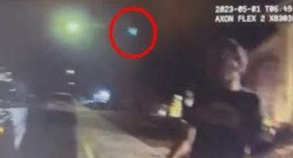 'De 3 metros y con ojos grandes', vecino afirma ver alien y policía graba ovni la misma noche