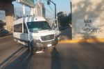 Atropellan a hombre con scooter en Monterrey
