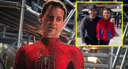 Niño se encuentra el día de su cumpleaños a Tobey Maguire, actor de Spider-Man