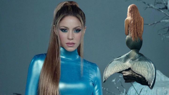 Shakira revela adelanto de su próximo sencillo vestida como 'La Sirenita'