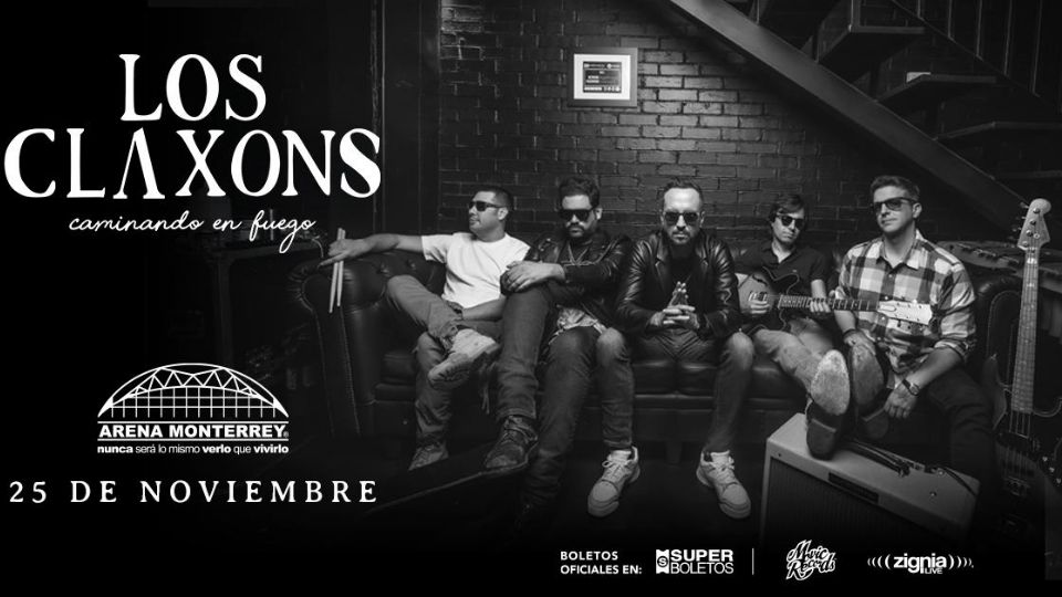 Los Claxons arribarán a Monterrey el próximo mes de noviembre.