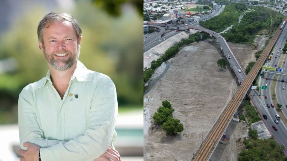 Ernesto Enkerlin cuestiona desmonte en río Santa Catarina